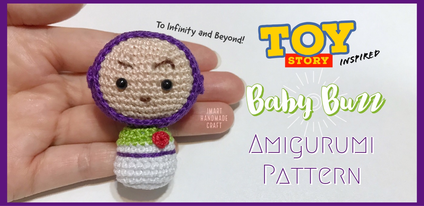 Toy Story 4 Amigurumi Baby Buzz Crochet Free Pattern – JmART Handmade Craft