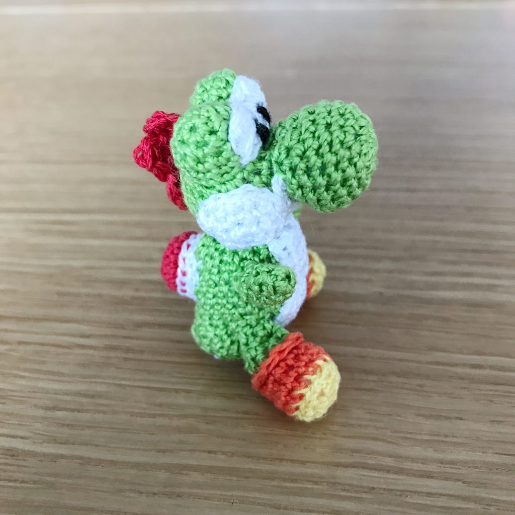 Amigurumi Nintendo Mario Game Character Yoshi with Free Online Pattern