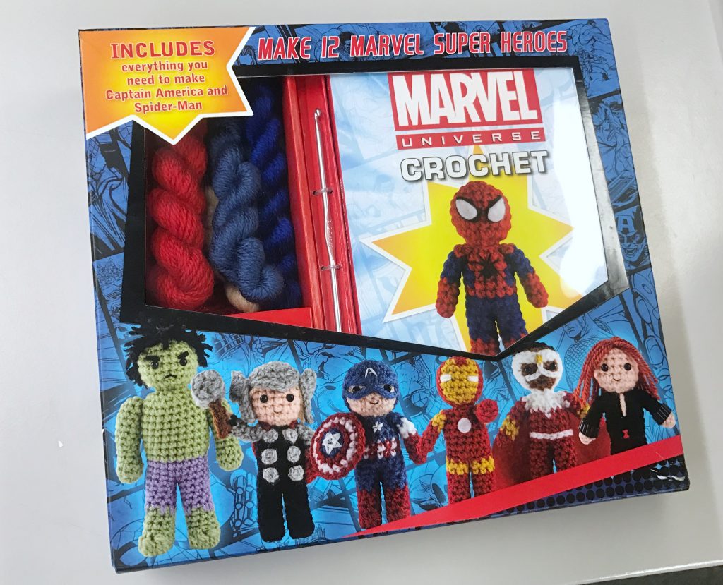 Disney Marvel Crochet Box Set Crochet Kit Unboxing and Review