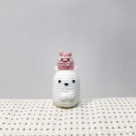 Furoshiki with Shirokuma